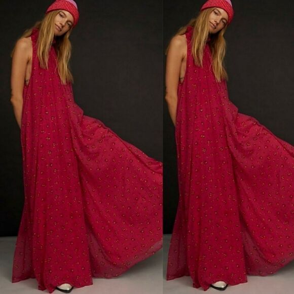 Free People The Edge of Love Jumpsuit size M NWOT - Picture 9 of 9